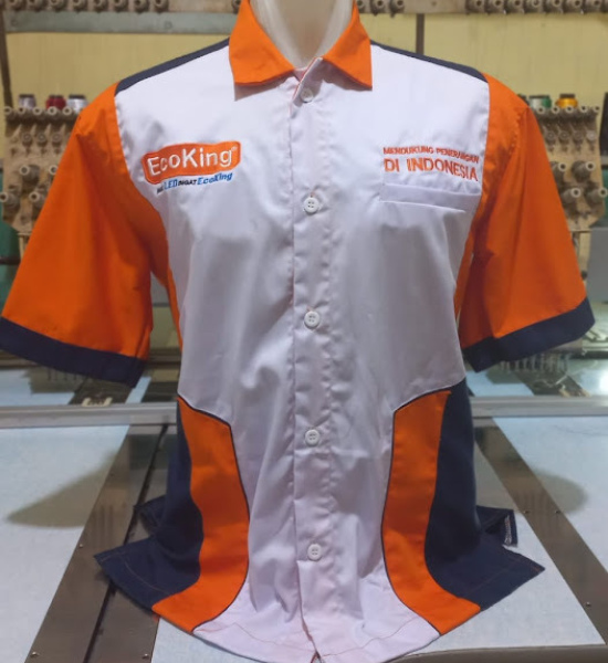 Seragam Kerja bahan Drill Logo Bordir