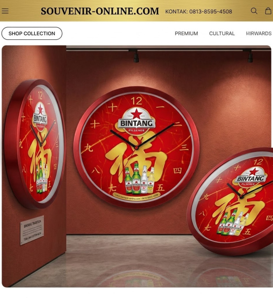 Pabrik Jam dinding Diameter 40cm 